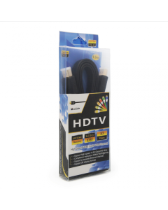 Kabl Flet HDMI na HDMI 1.5m crni - 38143