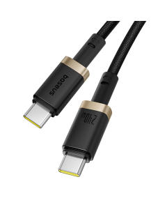 Kabel Baseus Dura Fast Charging Data Cable USB-C na USB-C 240W 1m Gold Black - P10377803U03-00