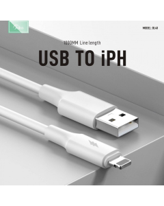Kabel KONFULON Joko DL48 3A USB na iPhone Lightning beli 1m - 613538