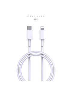 Kabel KONFULON Joko DC13 3A Type-C na iPhone Lightning beli 1m - 617537