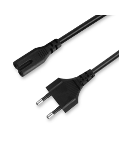 Kabel napajanje laptop osmica 2 pina - 0144-1