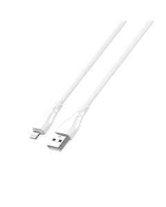Kabel LDNIO LS611 25W Fast USB na iPhone Lightning beli 1m