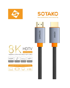 Kabel Sotako HDMI na HDMI 8K 60Hz 1.5m crni - 617350
