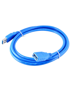 Kabel USB 3.0 M/ F 3m plavi