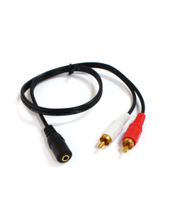 Kabl 2 RCA M na 3.5mm stereo 2 - 98336