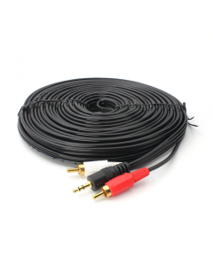 Kabl 2 RCA M na 3.5mm stereo M JWD-AUDIO4 15m  DC3.5 na 2RCA - 85492-1
