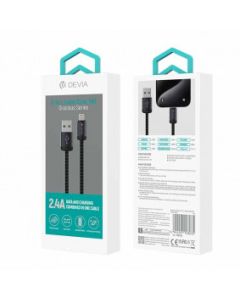 DEVIA Kabl Gracious Series Usb Lightning 2A 1m, crna - 24812