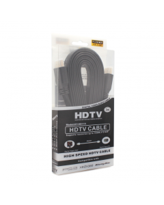 Kabl Flet HDMI na HDMI 3m crni - 60498