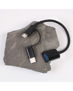 Kabl OTG type C micro USB na USB Z 3.0 JWD crni - 219703