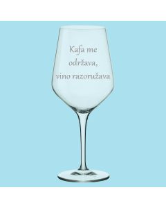 HAPPY PUMPKIN Čaša za vino 