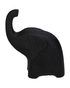 DEKOR DOM Figura SLON 15cm KAL-2026 - Black - KSN