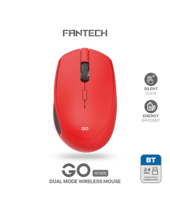 Kancelarijski Wireless miš Fantech W193D crveni