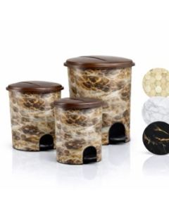 APEX Set kanti za otpatke 3/1, mermer braon