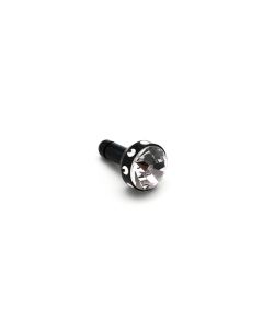 Kapica handsfree 3,5 mm charm velika crna - 22273-1