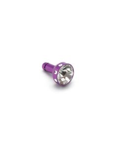 Kapica handsfree 3,5 mm charm velika ljubicasta - 22278-1