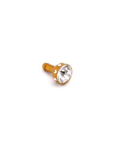 Kapica handsfree 3,5 mm charm velika zlatna - 22275-1-1
