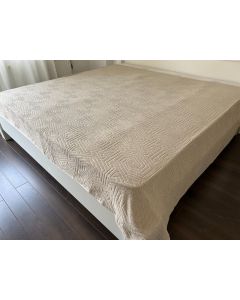 Frotir prekrivač 150x200cm boja kapućina Summer - VLK000542summerkapuć