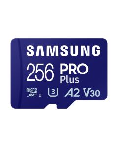 SAMSUNG Memorijska kartica PRO PLUS MicroSDXC 256GB U3 + SD Adapter MB-MD256SA - KAR00644