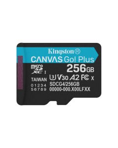 KINGSTON Memorijska kartica U3 V30 microSDXC 256GB Canvas Go Plus 200MB/s A2 SDCG4/256GBSP