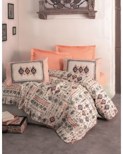 DEKOR DOM Komplet posteljina CB Ranforce double Ethnic Kateri - 042375