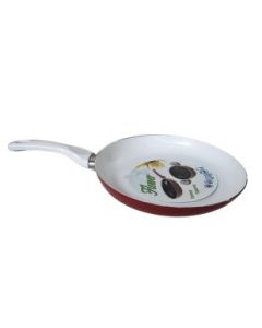 APEX Keramički tiganj za palačinke 24cm, crvena - kerpa24