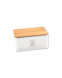 KESPER Kutija za hleb 28x18x13cm bela - KSP18046