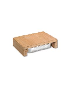 KESPER Daska za sečenje sa inox posudom 37.5x27.5x9.5cm KSP58354 - KSP58354