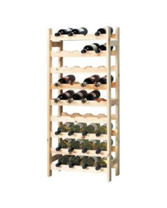 KESPER Polica za vino drvo za 36 flaša 51x120x27 cm - KSP69360