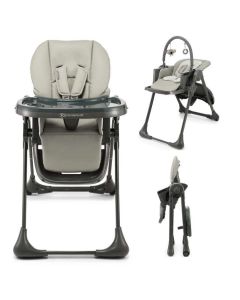 KINDERKRAFT Hranilica 2u1 Tummie, siva - KHTUMM00GRY0000