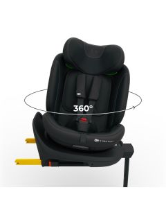 KINDERKRAFT auto sediste i-360 2 plus i size 40-150cm black