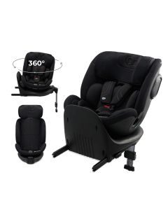 KINDERKRAFT Auto sedište i-Size 40-150cm Xrider 2, crna - KCXRID02BLK0000