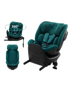 KINDERKRAFT Auto sedište Xrider 2 I-size 40-150cm, zelena - KCXRID02GRE0000
