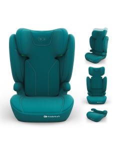 KINDERKRAFT autosediste i-spark 2 plus i size green