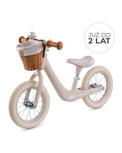 KINDERKRAFT Bicikl balace bike Rapid 2 bizuu, bež - KRRAPI02BEGBI00
