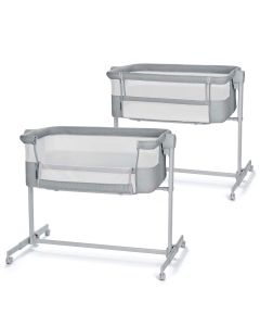 KINDERKRAFT Kolevka za bebe Neste up 2 full, siva - KLNEUP02LGRF000