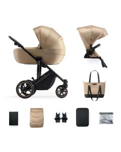 KINDERKRAFT Kolica za bebe 2u1 Prime 2, bež - KSPRIM02BEG2000