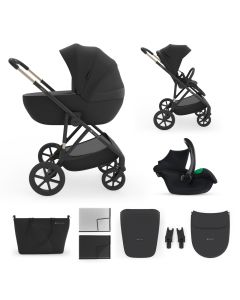 KINDERKRAFT kolica 3u1 prime 3 black