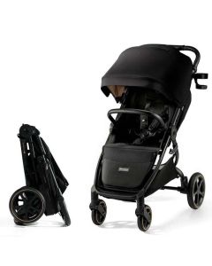 KINDERKRAFT Kolica za bebe Mitzy, crna - KSMITZ00BLK0000