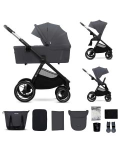 KINDERKRAFT kolica za bebe Nea 2 2u1, siva - KSNEA002DGR20