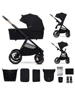 KINDERKRAFT kolica za bebe Nea 2 2u1, crna - KSNEA002BLK20