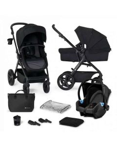 KINDERKRAFT Kolica za za bebe A-tour 3u1, crna - KSATOU00BLK300I