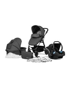 KINDERKRAFT Kolica za bebe Moov 3u1, crna - KSMOOV00BLK300I