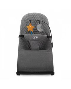KINDERKRAFT Ležaljka Mimi, siva - KBMIMI00GRY0000
