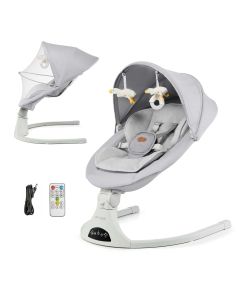 KINDERKRAFT Ležaljka Tulsy, siva - KBTULS00GRY0000