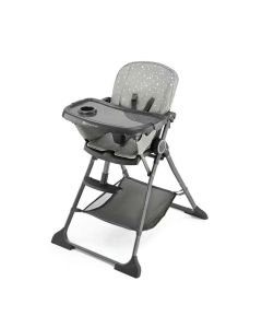 KINDERKRAFT Hranilica Foldee, siva - KHFOLD00GRY0000