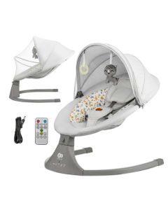 KINDERKRAFT Ljuljaška za bebe Lumi 2, siva - KBLUMI02LGR0000