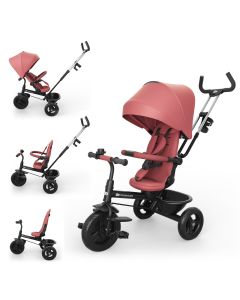 KINDERKRAFT tricikl aston 2 plus pink