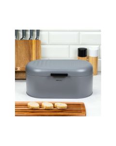 KINGHOFF Kutija za hleb metalna silver - KH1712