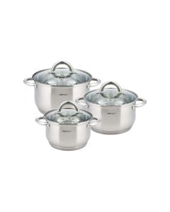 KINGHOFF KH4446 SET ŠERPI 1/3 INOX 6 DELOVA - KH4446
