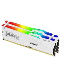 KINGSTON Ram memorija DDR5 64GB (2x32GB) 5600MHz DIMM Fury Beast White CL40